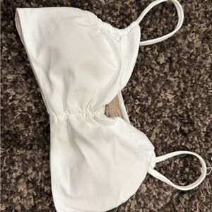 White sport bra
